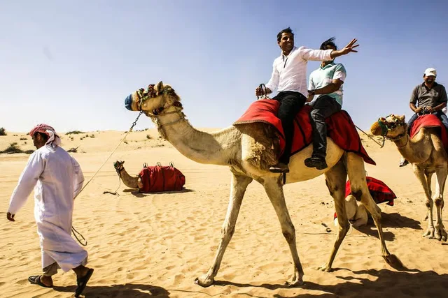 Dubai Red Dunes Desert Safari: Camel Ride & Sandboarding in Sharjah — experience image 9 of 24