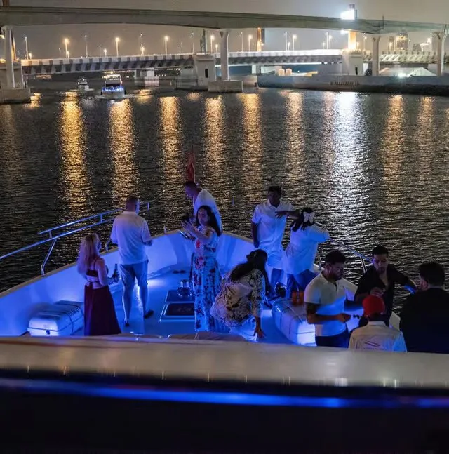 Dubai Marina Yacht Party: Four Hours, BBQ, Open Bar & Live DJ in Dubai — experience image 18 of 21