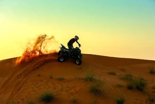 Ras Al Khaimah Guided Quad Bike Desert Tour with Hotel Pickup in Ras Al-Khaimah — experience image 3 of 6
