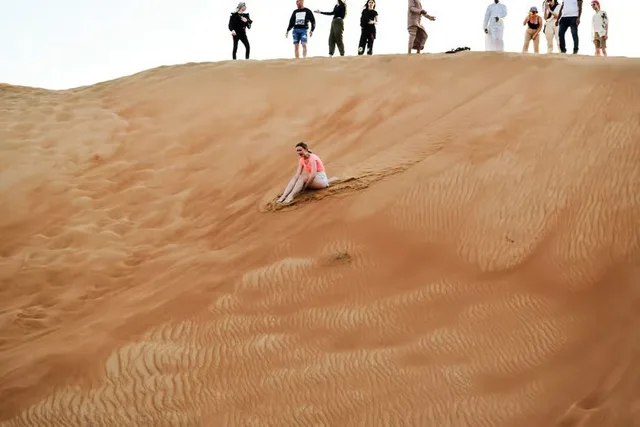 Dubai Red Dunes Desert Safari: Camel Ride & Sandboarding in Sharjah — experience image 15 of 24