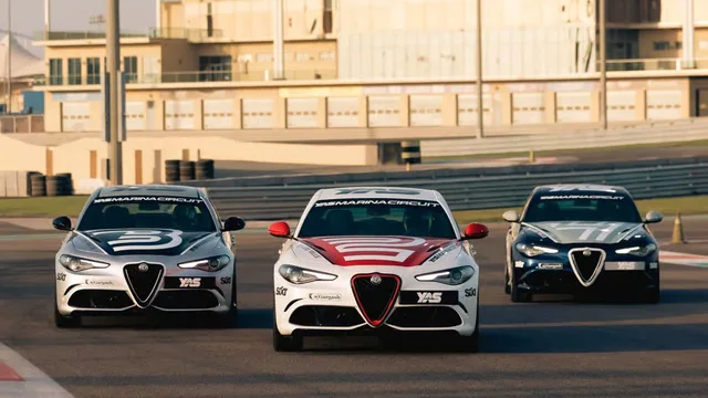 Yas Marina Giulia Quadrifoglio: Driving or Passenger Ride in Abu Dhabi — experience image 2 of 5