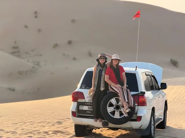 VIP Desert Safari with Quad Bike, Camel Ride & BBQ Dinner in Sharjah — experience image 4 of 11