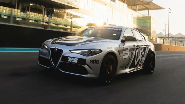 Yas Marina Giulia Quadrifoglio: Driving or Passenger Ride in Abu Dhabi — experience image 4 of 5