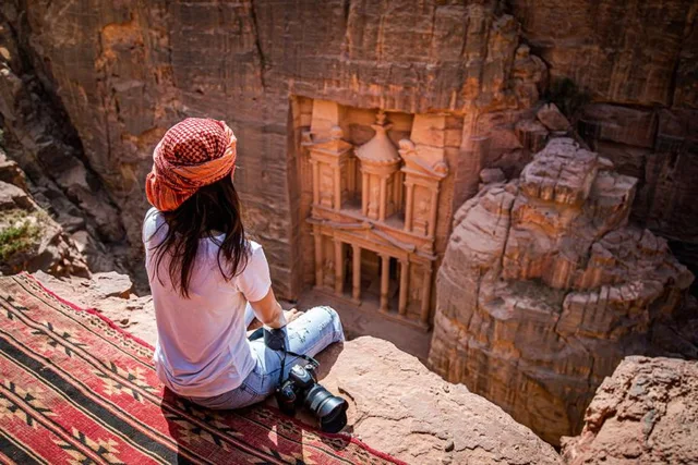 Petra Day Trip from Taba: Ferry, Siq & Treasury experience in Taba