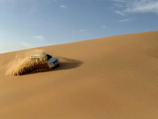 Abu Dhabi Private Desert Safari: Camel Ride & Sandboarding in Abu Dhabi — experience image 16 of 16