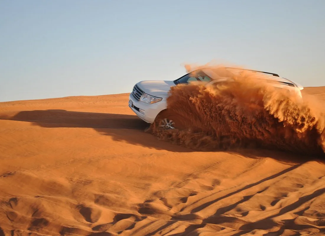 Ras Al Khaimah Evening Desert Safari with BBQ at Bedouin Oasis experience in Ras Al-Khaimah