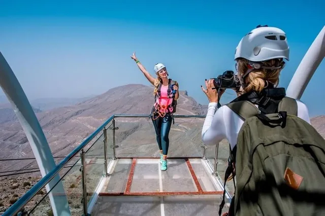 Jais Flight Zipline Ras Al Khaimah: Jebel Jais Tickets in Ras Al-Khaimah — experience image 8 of 9