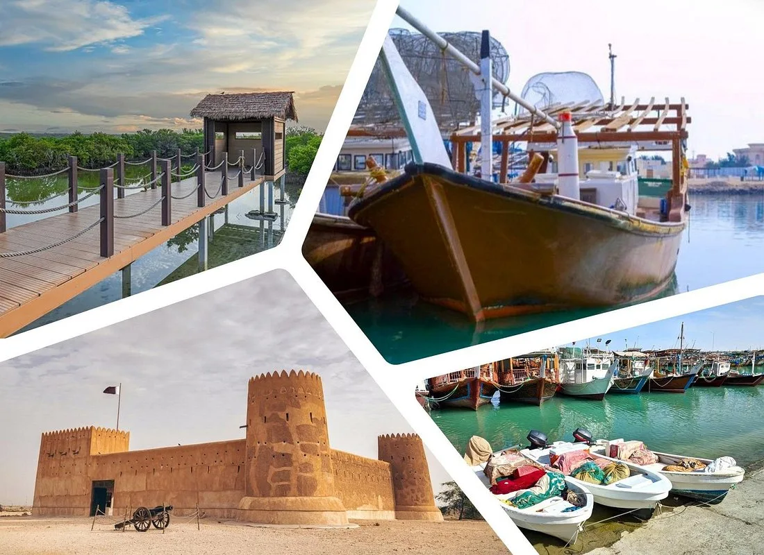 North Qatar Tour: Al Zubarah Fort, Mangroves & Al Khor experience in Doha