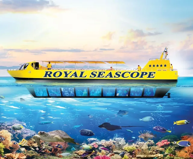 Taba to Sharm Glass-Bottom Boat: Reef Viewing experience in Taba