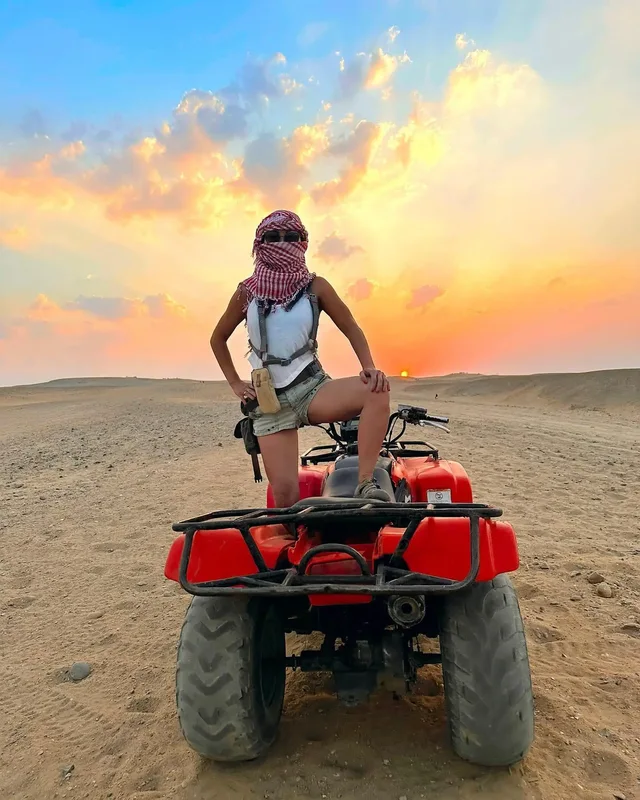 Sharm Quad Bike Desert Safari: Sunrise or Sunset in Sharm El Sheikh — experience image 7 of 9
