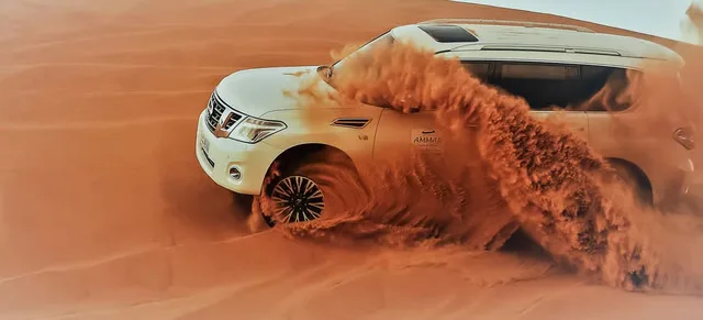Dubai Red Dunes Desert Safari: Camel Ride & Sandboarding experience in Sharjah