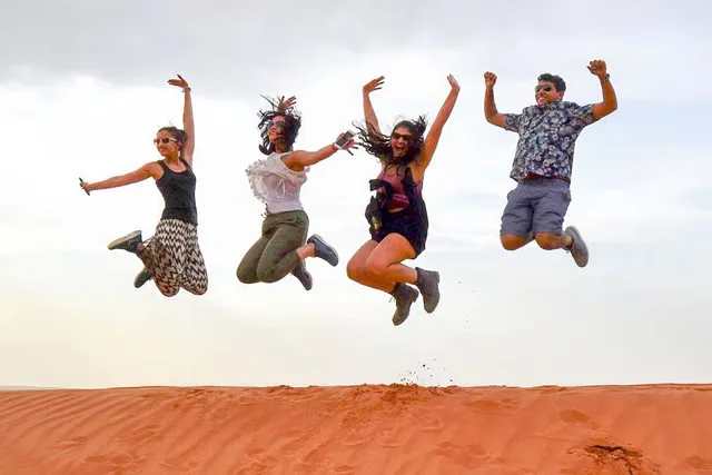 Abu Dhabi Morning Desert Safari with Quad Bike & Sandboarding in Abu Dhabi — experience image 14 of 16