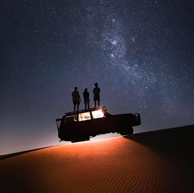 Doha Night Desert Safari: Dunes, Camel Ride & Stargazing in Doha — experience image 7 of 11