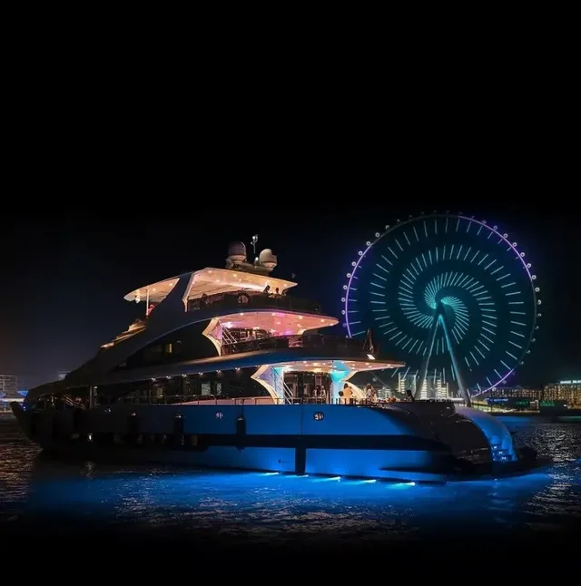 Dubai Marina Yacht Party: Four Hours, BBQ, Open Bar & Live DJ in Dubai — experience image 9 of 21