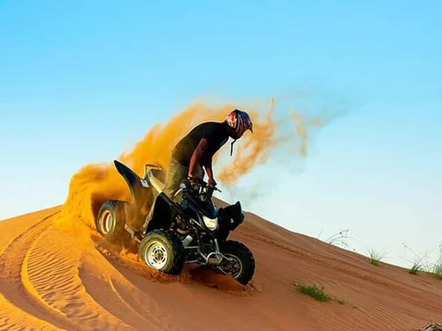Bedouin Oasis Quad Biking Ras Al Khaimah: 30 or 60 Minutes in Ras Al-Khaimah — experience image 2 of 5