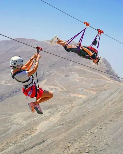 Jais Flight Zipline Ras Al Khaimah: Jebel Jais Tickets in Ras Al-Khaimah — experience image 7 of 9