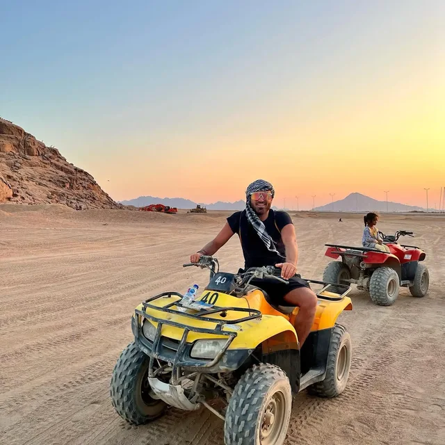 Sharm Quad Bike Desert Safari: Sunrise or Sunset in Sharm El Sheikh — experience image 4 of 9