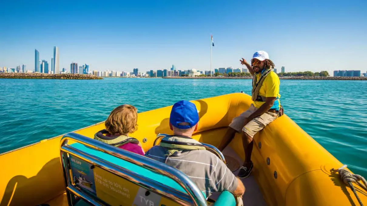 Yas Island Speedboat Tour Abu Dhabi: 45-Minute Sightseeing experience in Abu Dhabi