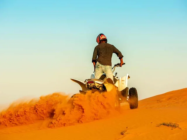 Bedouin Oasis Quad Biking Ras Al Khaimah: 30 or 60 Minutes in Ras Al-Khaimah — experience image 4 of 5