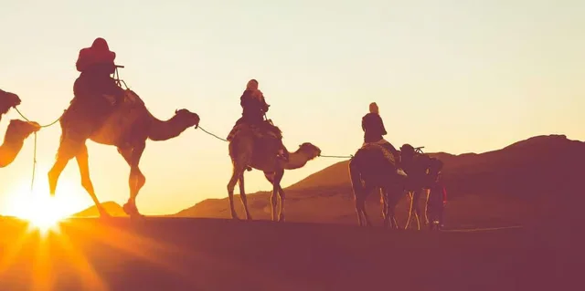 Dubai Sunrise Hot Air Balloon with Breakfast & Camel Ride in Dubai — experience image 14 of 18