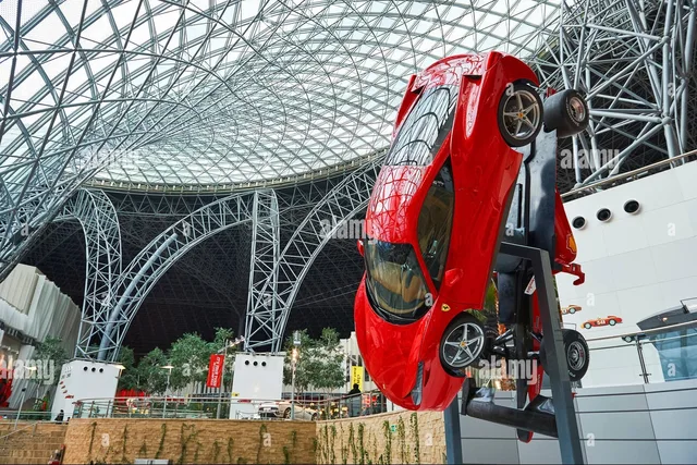 Ferrari World Abu Dhabi with Private SUV Transfers experience in Abu Dhabi