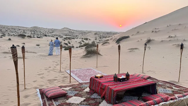 Private Abu Dhabi Desert Dinner: Sunset Dunes & BBQ for Up to Four in Al Ain — experience image 10 of 12