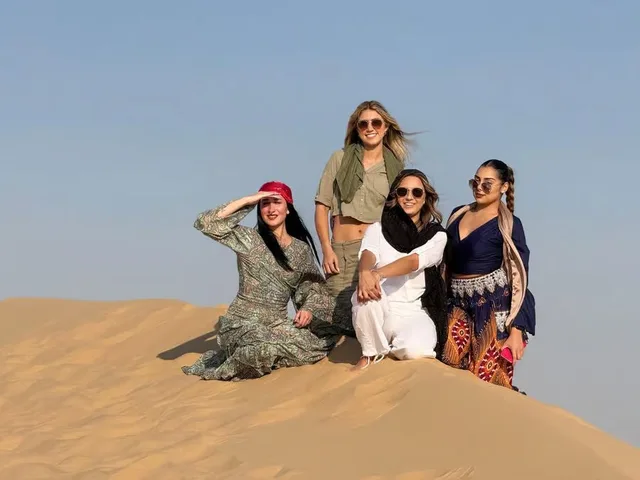 VIP Desert Safari with Quad Bike, Camel Ride & BBQ Dinner in Sharjah — experience image 2 of 11