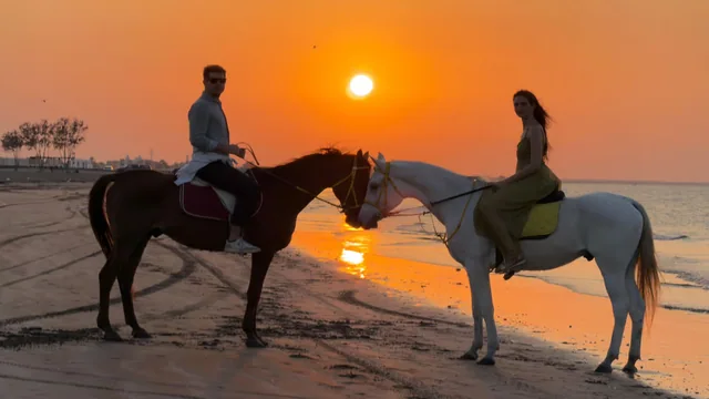 Horse Riding on the Beach
