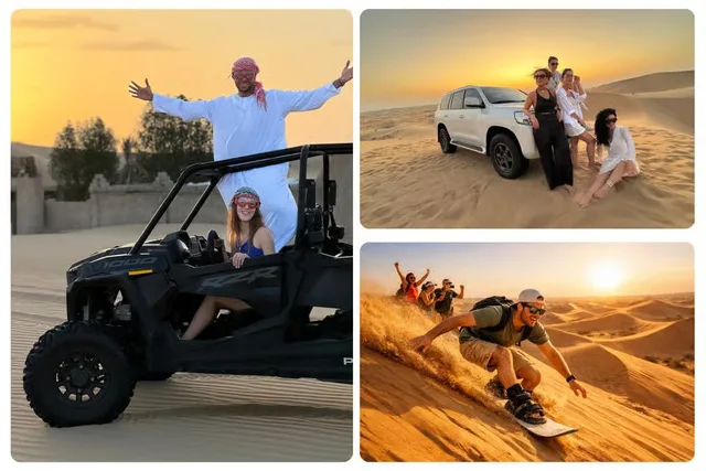 Abu Dhabi Evening Desert Safari with Quad Bike & BBQ experience in Abu Dhabi