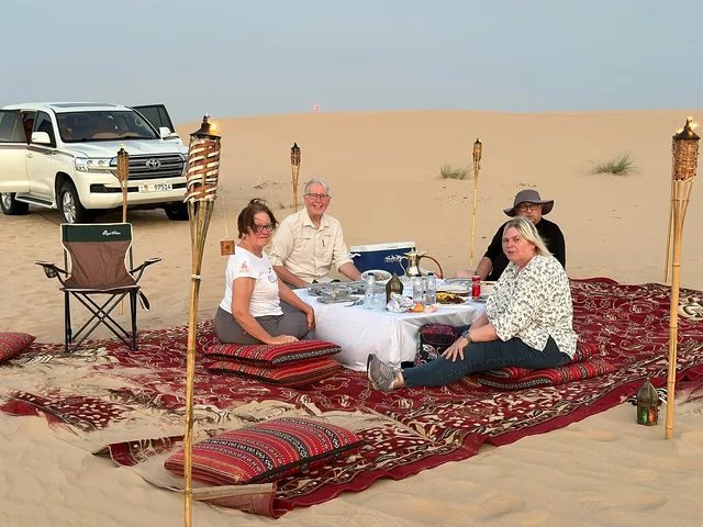 Private Abu Dhabi Desert Dinner: Sunset Dunes & BBQ for Up to Four in Al Ain — experience image 5 of 12