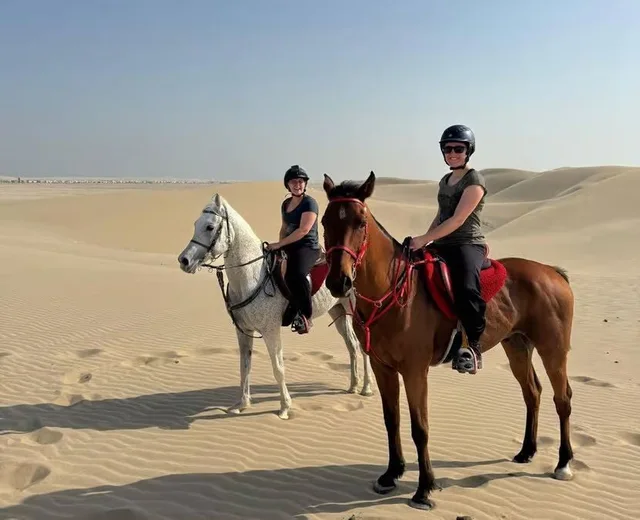 Doha Desert Horse Riding with Instructor & Transfers in Doha — experience image 8 of 8
