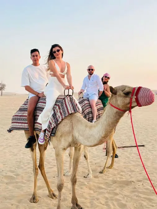 Abu Dhabi Private Desert Safari: Camel Ride & Sandboarding in Abu Dhabi — experience image 9 of 16
