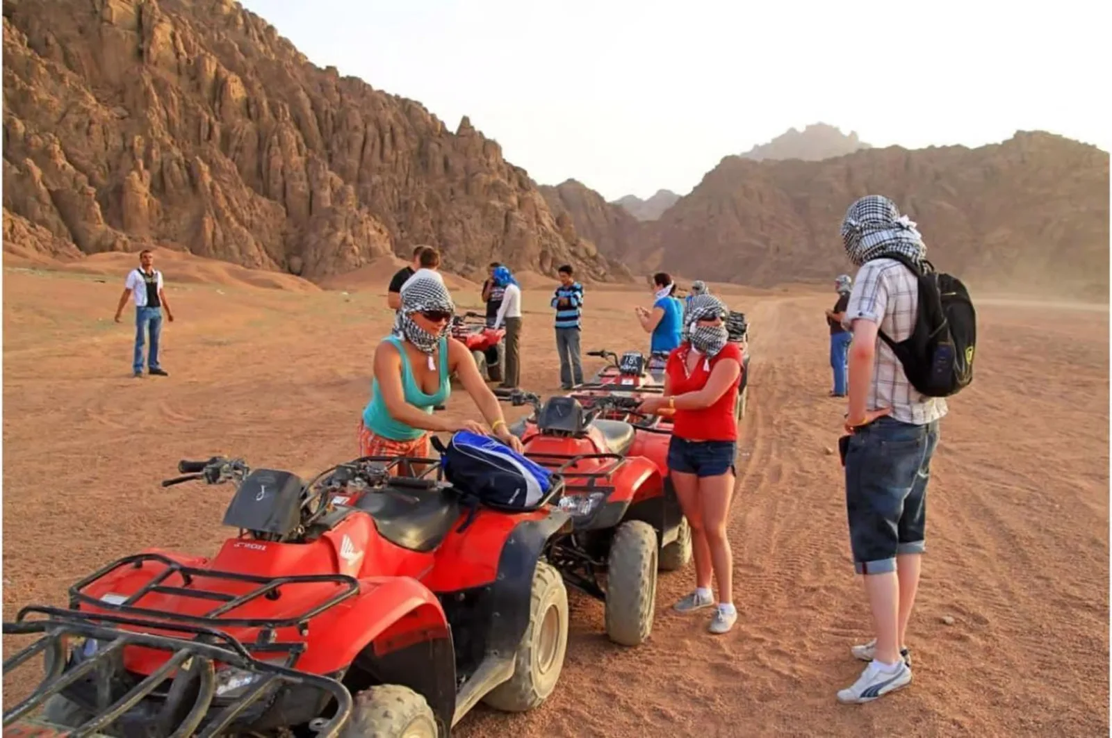 Sharm Quad Bike Desert Safari: Sunrise or Sunset experience in Sharm El Sheikh