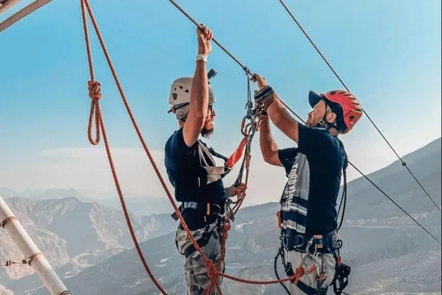 Jais Flight Zipline Ras Al Khaimah: Jebel Jais Tickets in Ras Al-Khaimah — experience image 3 of 9