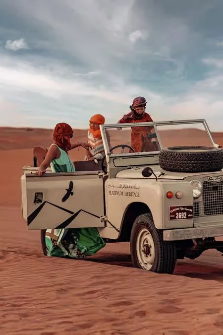 Dubai Heritage Desert Safari by Vintage Land Rover with Dinner in Dubai — experience image 26 of 26