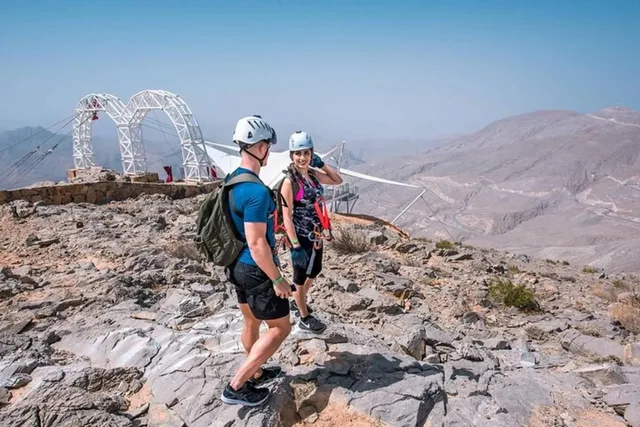 Jais Flight Zipline Ras Al Khaimah: Jebel Jais Tickets in Ras Al-Khaimah — experience image 4 of 9