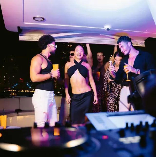 Dubai Marina Yacht Party: Four Hours, BBQ, Open Bar & Live DJ in Dubai — experience image 8 of 21