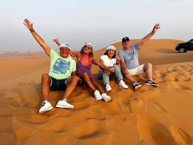 Family Desert Safari Dubai: Gentle Dunes & Optional Flamingo Lake in Dubai — experience image 7 of 12