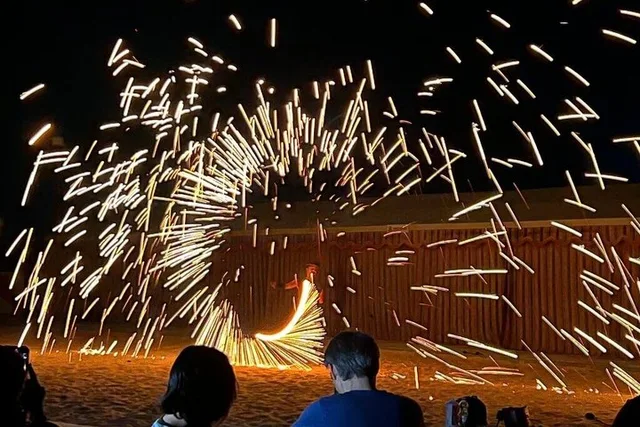 Abu Dhabi Evening Desert Safari with BBQ Dinner & Shows in Abu Dhabi — experience image 10 of 19