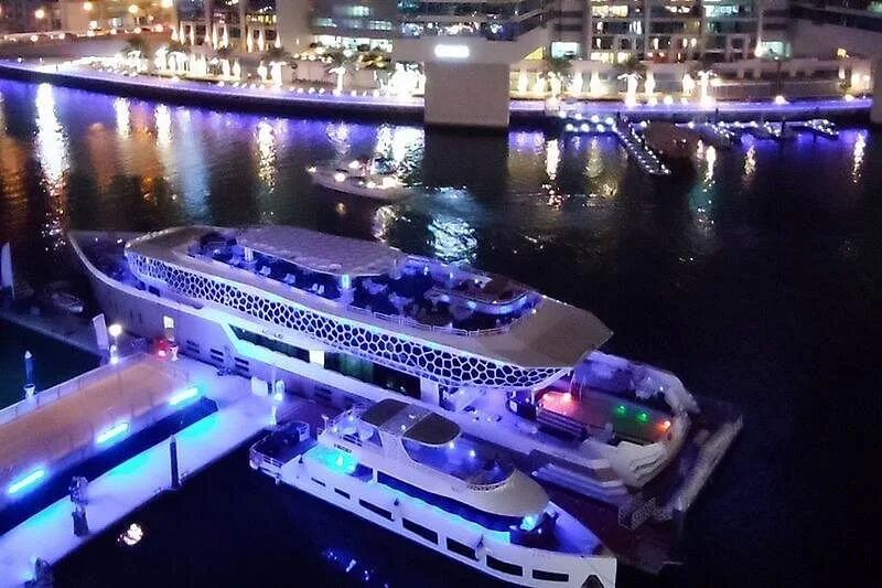 Lotus Mega Yacht Dinner Cruise Dubai: Buffet & VIP Options experience in Dubai