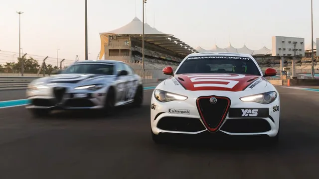 Yas Marina Giulia Quadrifoglio: Driving or Passenger Ride experience in Abu Dhabi