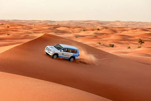 Abu Dhabi Morning Desert Safari with Quad Bike & Sandboarding in Abu Dhabi — experience image 10 of 16