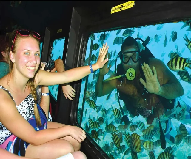 Taba to Sharm Glass-Bottom Boat: Reef Viewing in Taba — experience image 10 of 17
