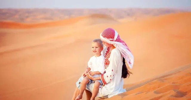 Family Desert Safari Dubai: Gentle Dunes & Optional Flamingo Lake in Dubai — experience image 4 of 12