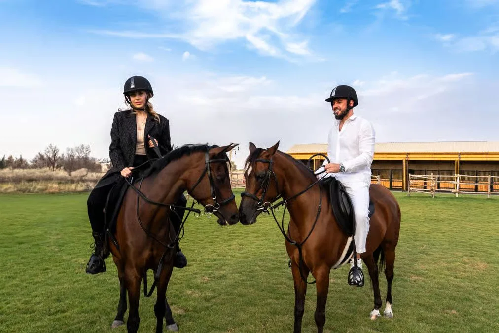 Al Marmoom Horse Riding Dubai with Oasis Visit & Refreshments experience in Dubai