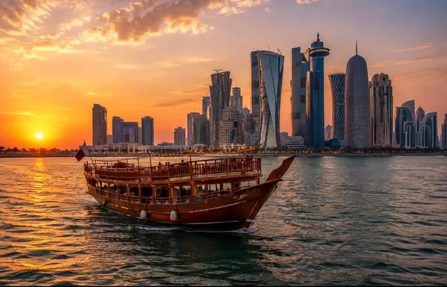 Doha Night Dhow Dinner Cruise: BBQ & Skyline Views in Doha — experience image 9 of 9