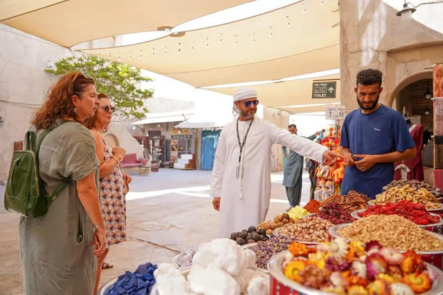 Old Dubai Premium Food Tour: Al Khayma, Souks & Abra Ride in Dubai — experience image 19 of 25