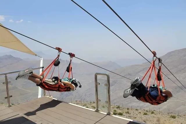 Jais Flight Zipline Ras Al Khaimah: Jebel Jais Tickets in Ras Al-Khaimah — experience image 2 of 9