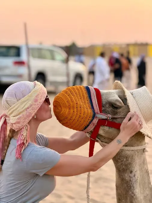 Abu Dhabi Private Desert Safari: Camel Ride & Sandboarding in Abu Dhabi — experience image 11 of 16