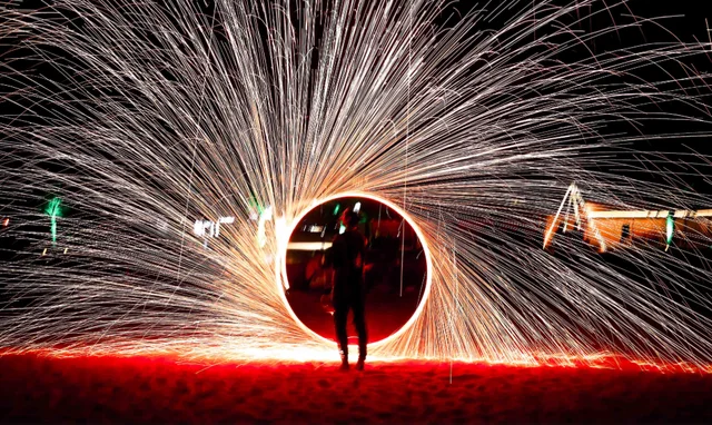 Abu Dhabi Evening Desert Safari with BBQ Dinner & Shows experience in Abu Dhabi
